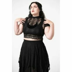 KILLSTAR Crop Top - Moon Rays -KILLSTAR SALES killstar crop top moon rays 13