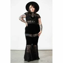 KILLSTAR Crop Top - Moon Rays -KILLSTAR SALES killstar crop top moon rays 16