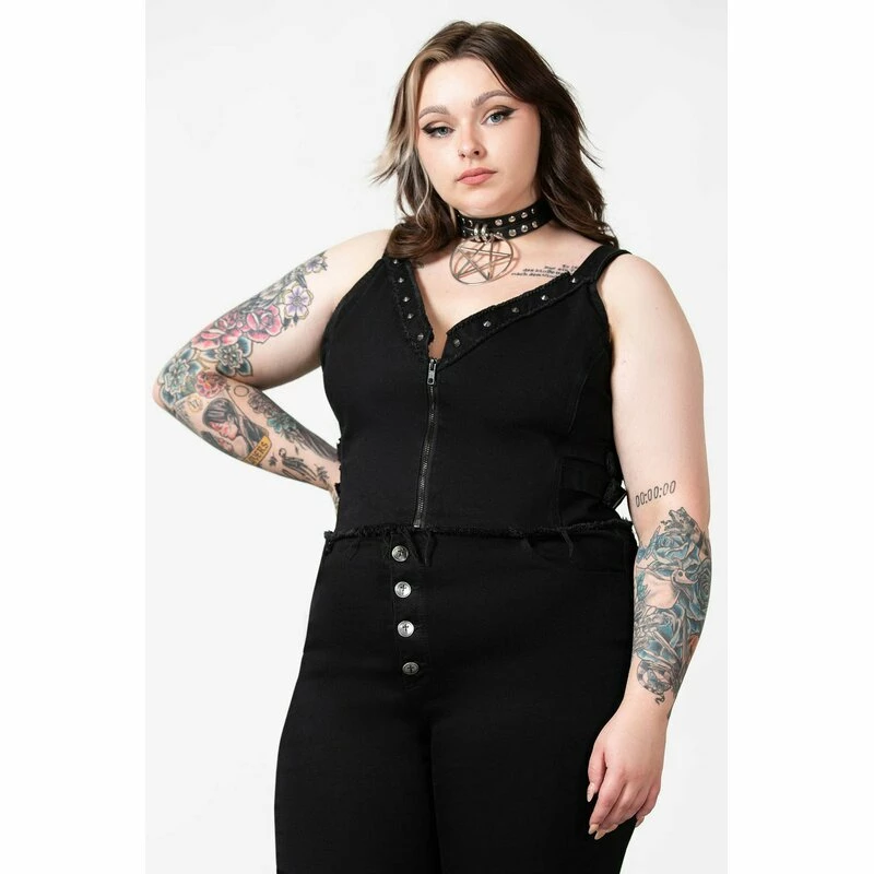 Killstar Crop Top - Mysteries 4 Killstar Crop Top - Mysteries - Image 2