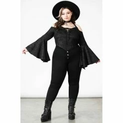 Killstar Crop Top - Periwinkle -KILLSTAR SALES killstar crop top periwinkle 16