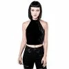 Killstar Crop Top - Sacrificial Halter -KILLSTAR SALES killstar crop top sacrificial halter