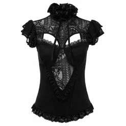 Killstar Gothic Blouse - Avalyn Black 12 Killstar Gothic Blouse - Avalyn Black -KILLSTAR SALES killstar gothic blouse avalyn black5