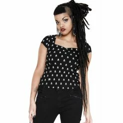Killstar Gothic Blouse - Bad 2 The Bone