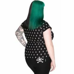 Killstar Gothic Blouse - Bad 2 The Bone -KILLSTAR SALES killstar gothic blouse bad 2 the bone4