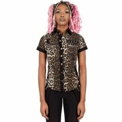 Killstar Gothic Blouse - Cat's Meow Shirt