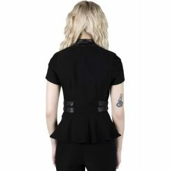 Killstar Gothic Blouse - Dark Enterprise Black -KILLSTAR SALES killstar gothic blouse dark enterprise black3