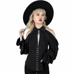 Killstar Gothic Blouse - Devil's Advocate -KILLSTAR SALES killstar gothic blouse devils advocate4