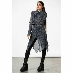 KILLSTAR Gothic Blouse - Eclipsa -KILLSTAR SALES killstar gothic blouse eclipsa2