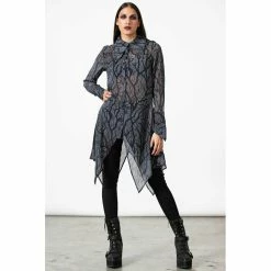KILLSTAR Gothic Blouse - Eclipsa -KILLSTAR SALES killstar gothic blouse eclipsa3