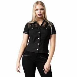 Killstar Gothic Blouse - Obey My Command