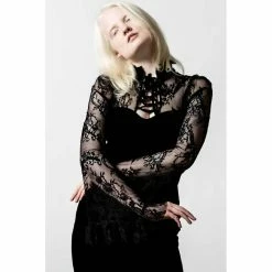 Killstar Gothic Blouse - Poison Fang Black 11 Killstar Gothic Blouse - Poison Fang Black -KILLSTAR SALES killstar gothic blouse poison fang black4