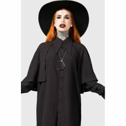 KILLSTAR Gothic Blouse - Tenebrus -KILLSTAR SALES killstar gothic blouse tenebrus3
