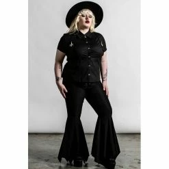 Killstar Gothic Blouse - To The Nines -KILLSTAR SALES killstar gothic blouse to the nines2