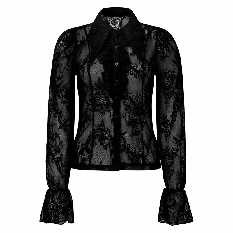 Killstar Gothic Blouse - Valentina 6 Killstar Gothic Blouse - Valentina - Image 4