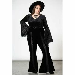 KILLSTAR Gothic Top - Aetheling Black -KILLSTAR SALES killstar gothic top aetheling black 15