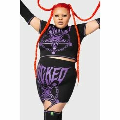 KILLSTAR Gothic Top - Charnel -KILLSTAR SALES killstar gothic top charnel 16