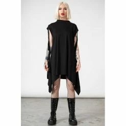KILLSTAR Gothic Top - Codex Longline -KILLSTAR SALES killstar gothic top codex longline 15