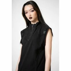 KILLSTAR Gothic Top - Deux Ex -KILLSTAR SALES killstar gothic top deux ex 13