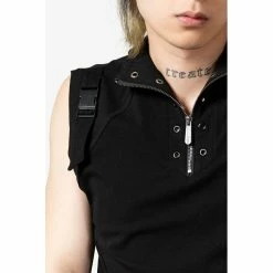 KILLSTAR Gothic Top - Deux Ex -KILLSTAR SALES killstar gothic top deux ex 16