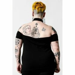 Killstar Gothic Top - Illuminated Choker -KILLSTAR SALES killstar gothic top illuminated choker 16