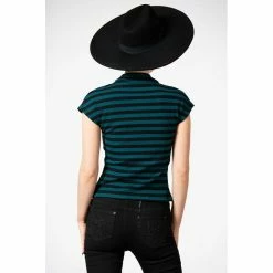 KILLSTAR Gothic Top - Lamia Green -KILLSTAR SALES killstar gothic top lamia green3