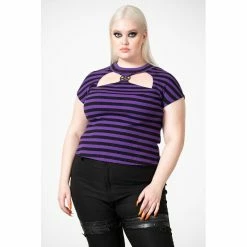 KILLSTAR Gothic Top - Lamia Purple -KILLSTAR SALES killstar gothic top lamia purple5