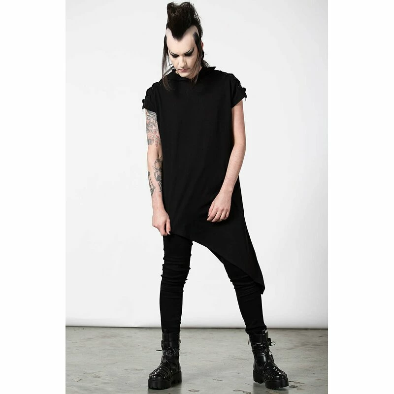 Killstar Gothic Top - Mordecai Hooded Vest 4 Killstar Gothic Top - Mordecai Hooded Vest - Image 2