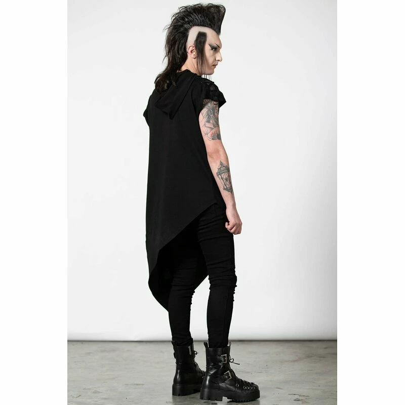 Killstar Gothic Top - Mordecai Hooded Vest 5 Killstar Gothic Top - Mordecai Hooded Vest - Image 3