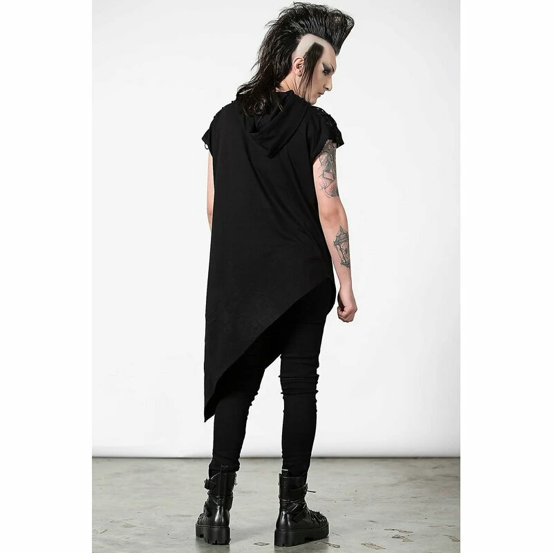 Killstar Gothic Top - Mordecai Hooded Vest 6 Killstar Gothic Top - Mordecai Hooded Vest - Image 4