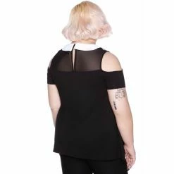 Killstar Gothic Top - Nunsense Cold Shoulder 9 Killstar Gothic Top - Nunsense Cold Shoulder -KILLSTAR SALES killstar gothic top nunsense cold shoulder 14