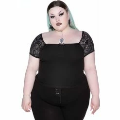 Killstar Gothic Top - Octovia -KILLSTAR SALES killstar gothic top octovia 13
