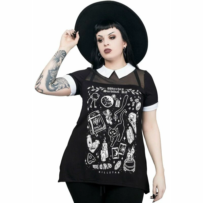 Killstar Gothic Top - Survival Kit Collar 4 Killstar Gothic Top - Survival Kit Collar - Image 2