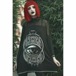 Killstar Gothic Top - Voyeur Mesh -KILLSTAR SALES killstar gothic top voyeur mesh 16