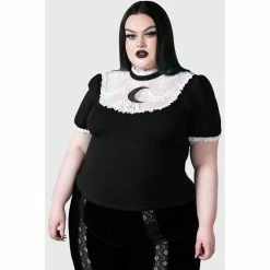 KILLSTAR Gothic Top - Wish Upon A Moon -KILLSTAR SALES killstar gothic top wish upon a moon 16