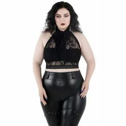 Killstar Halter Crop Top - Giana