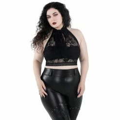 Killstar Halter Crop Top - Giana -KILLSTAR SALES killstar halter crop top giana 13