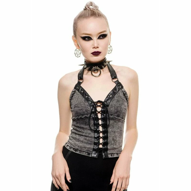 Killstar Halter-Top - Aramis Ash 3 Killstar Halter-Top - Aramis Ash