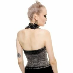 Killstar Halter-Top - Aramis Ash 5 Killstar Halter-Top - Aramis Ash -KILLSTAR SALES killstar halter top aramis ash 12