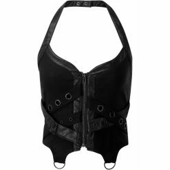 Killstar Halter Top - Cadaver Black 7 Killstar Halter Top - Cadaver Black -KILLSTAR SALES killstar halter top cadaver black3