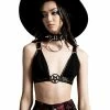 Killstar Halter-Top - Crimson Daze Black -KILLSTAR SALES killstar halter top crimson daze black