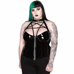 Killstar Halter Top - Hellbent -KILLSTAR SALES killstar halter top hellbent 13