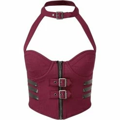 Killstar Halter Top - Night Patrol Blood -KILLSTAR SALES killstar halter top night patrol blood 14