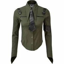 Killstar Halter Top - Secret Mission Khaki -KILLSTAR SALES killstar halter top secret mission khaki4