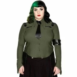 Killstar Halter Top - Secret Mission Khaki -KILLSTAR SALES killstar halter top secret mission khaki5