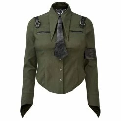 Killstar Halter Top - Secret Mission Khaki -KILLSTAR SALES killstar halter top secret mission khaki6