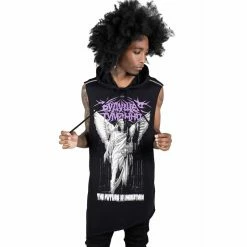 Killstar Hooded Top - Future Cut Up Vest -KILLSTAR SALES killstar hooded top future cut up vest2