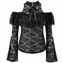 Killstar Lace Blouse - Greta Maiden 10 Killstar Lace Blouse - Greta Maiden -KILLSTAR SALES killstar lace blouse greta maiden4
