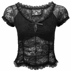 Killstar Lace Blouse - Holly -KILLSTAR SALES killstar lace blouse holly3