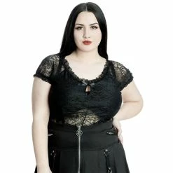 Killstar Lace Blouse - Holly -KILLSTAR SALES killstar lace blouse holly5