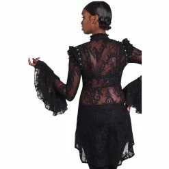 Killstar Lace Blouse - She's Wicked 8 Killstar Lace Blouse - She's Wicked -KILLSTAR SALES killstar lace blouse shes wicked3